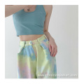 Colorful Women's Tie Dye Long Pants